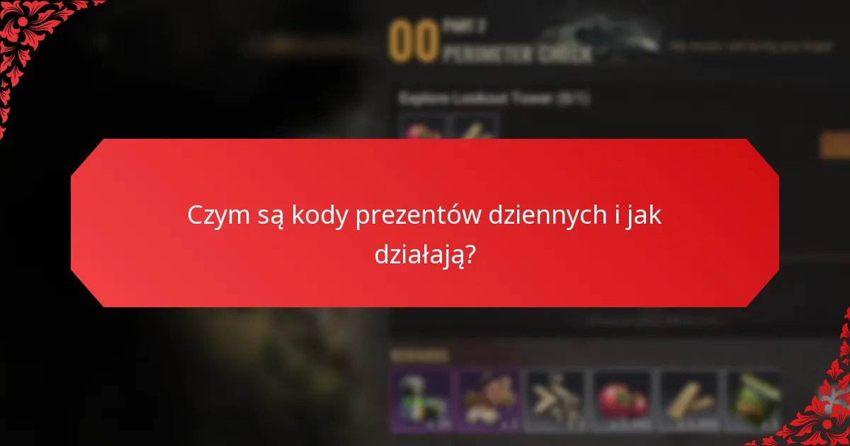 Jak często wydawane są kody prezentów dziennych?
