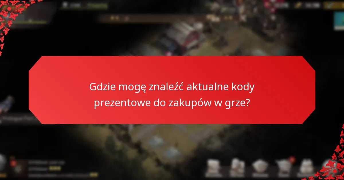Jak mogę wymienić kody prezentowe do zakupów w grze?