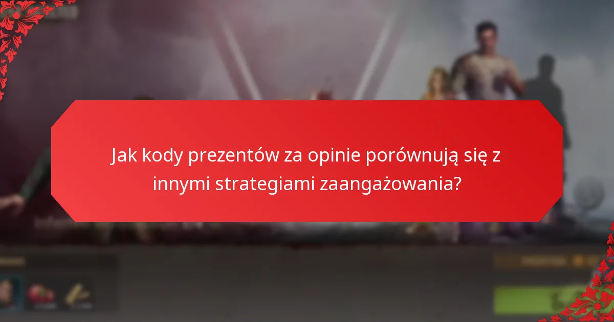 Jakie są najlepsze praktyki wdrażania kodów prezentów za opinie?