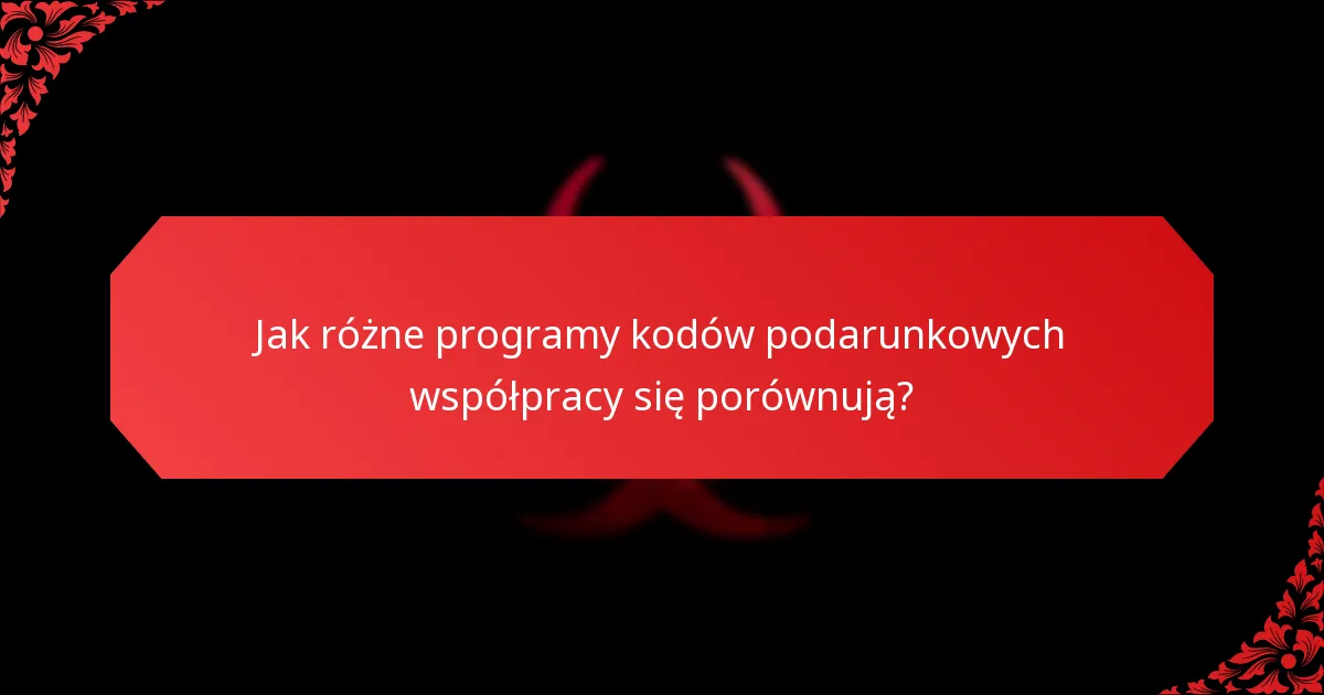 Jakie są przykłady udanych kampanii z kodami podarunkowymi współpracy?