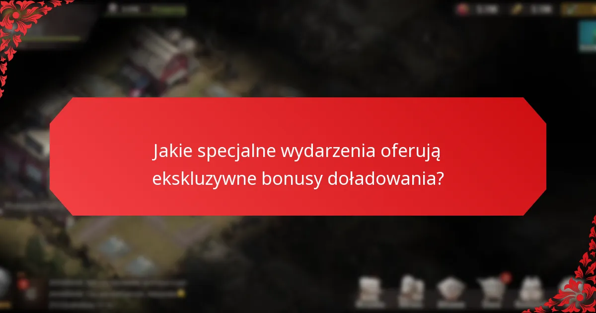 Jakie są warunki i zasady związane z bonusami doładowania?
